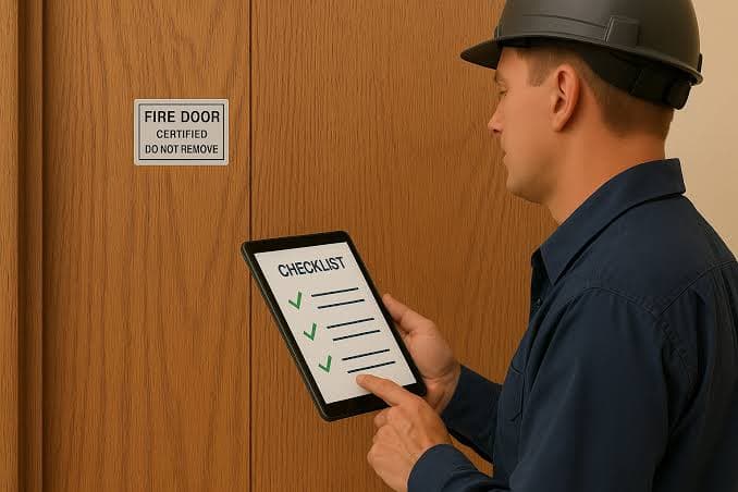 Fire Door certificate